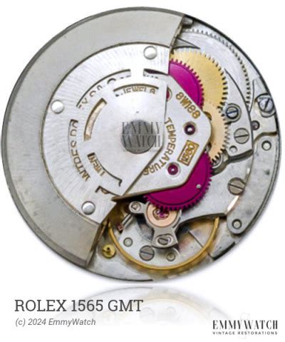 rolex calibro 1565 gmt|rolex gmt watch movement.